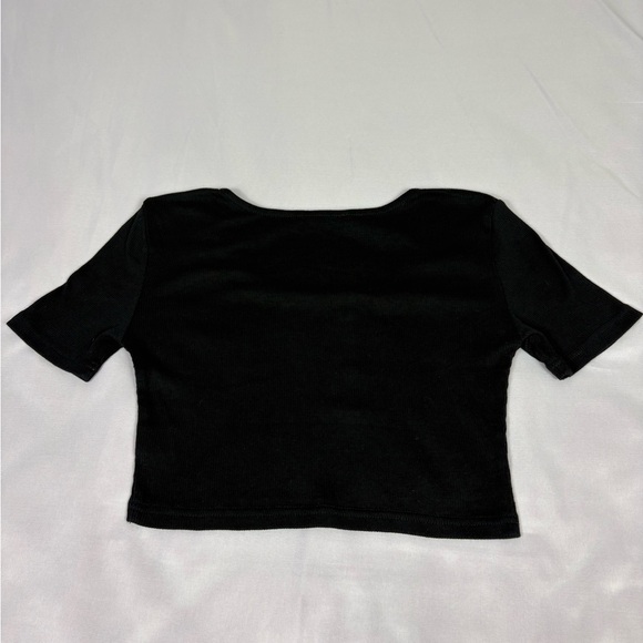 Signature8 Black Crop Top - Picture 7 of 8